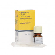 Купить Кондилин (Подофиллотоксин, Кондилокс) раствор 0,5% (5мг/мл) 3.5мл в Волгограде